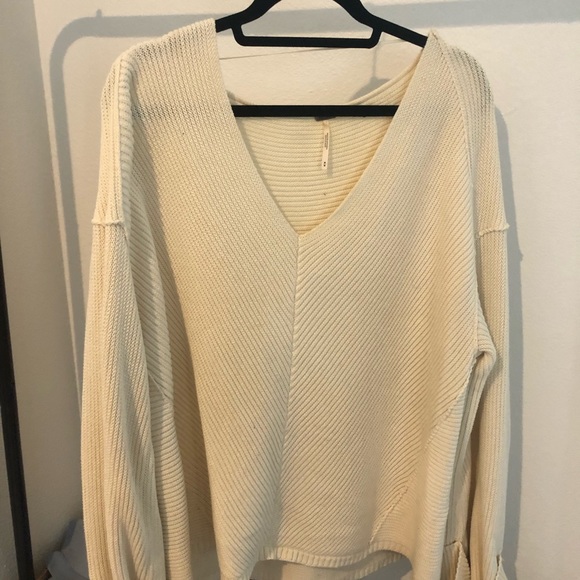 Free people cream sweater - Picture 2 of 5
